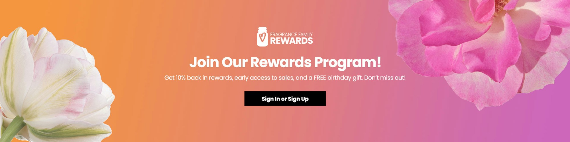 Join Our Rewards Program