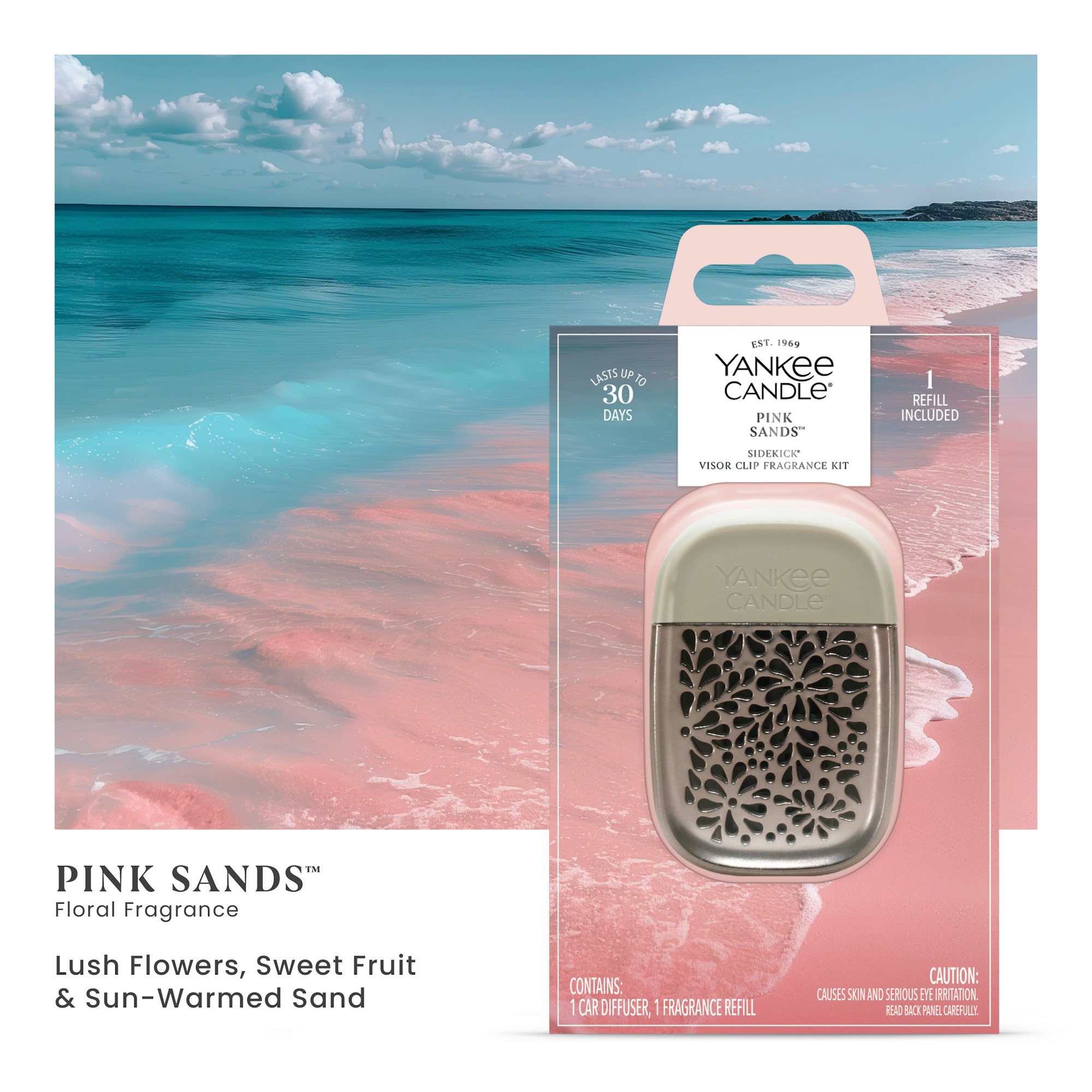 Pink Sands™ SideKick Leaf Visor Clip Fragrance Kit - Image 2