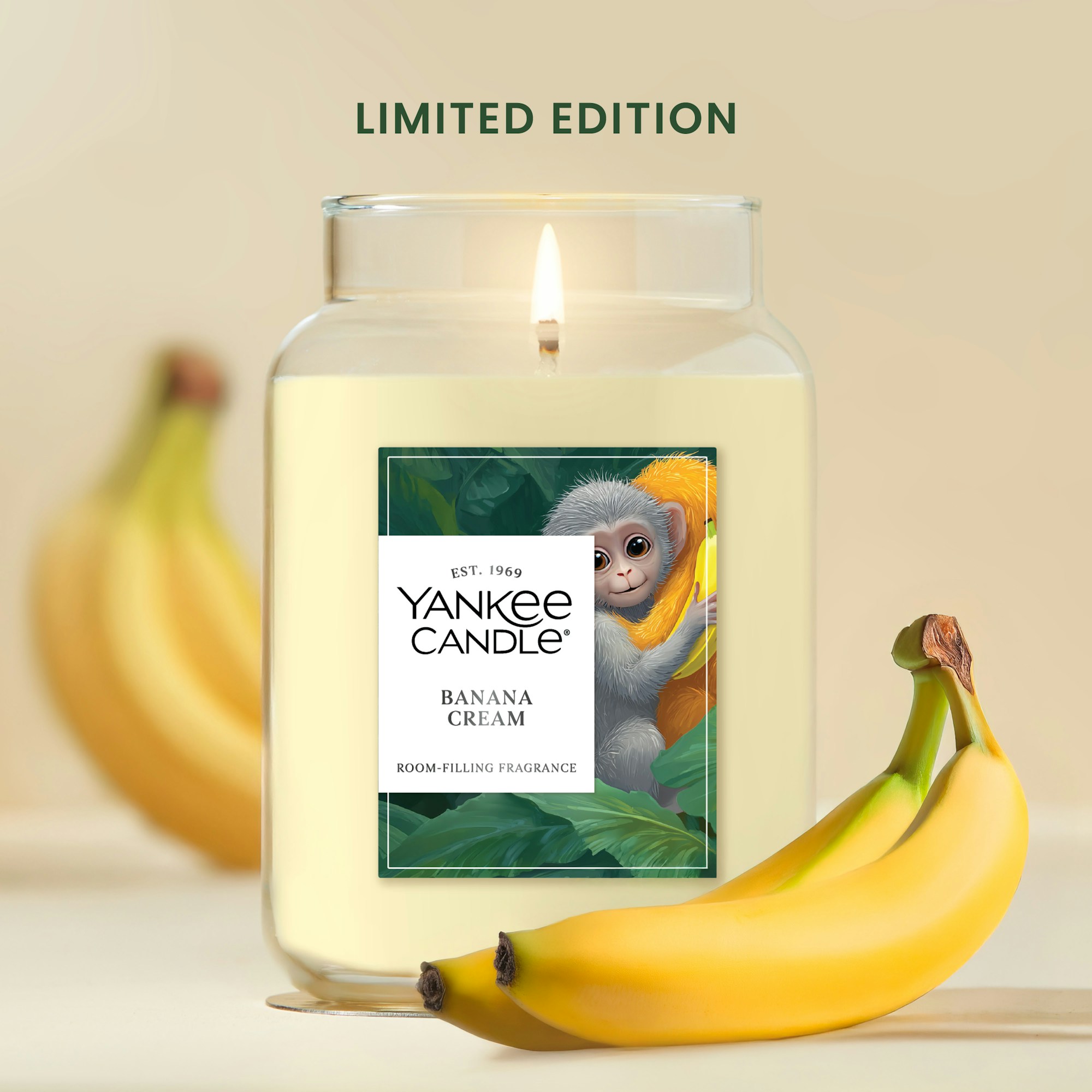 Limited Edition Punch the Monkey Large Jar Candle - Image 2